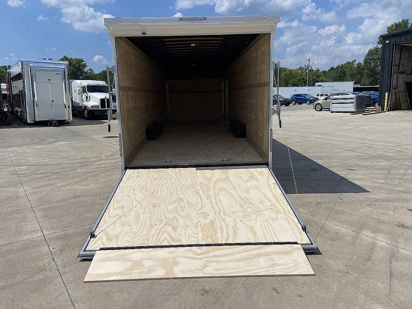 New United 28' UXT Enclosed Race Trailer