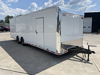 New United 28' UXT Enclosed Race Trailer