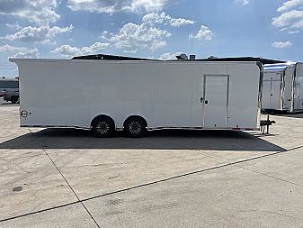 New United 28' UXT Enclosed Race Trailer