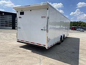 New United 28' UXT Enclosed Race Trailer