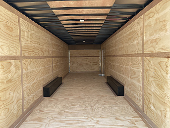 New United 28' UXT Enclosed Race Trailer
