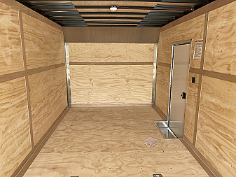 New United 28' UXT Enclosed Race Trailer