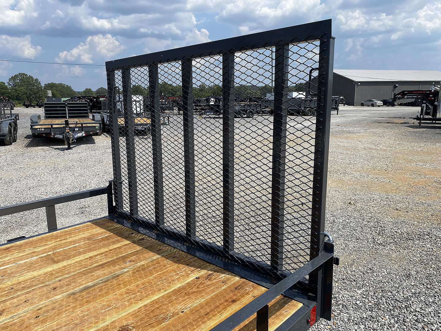 New 2026 Lamar 77"X12' 3K Utility Trailer