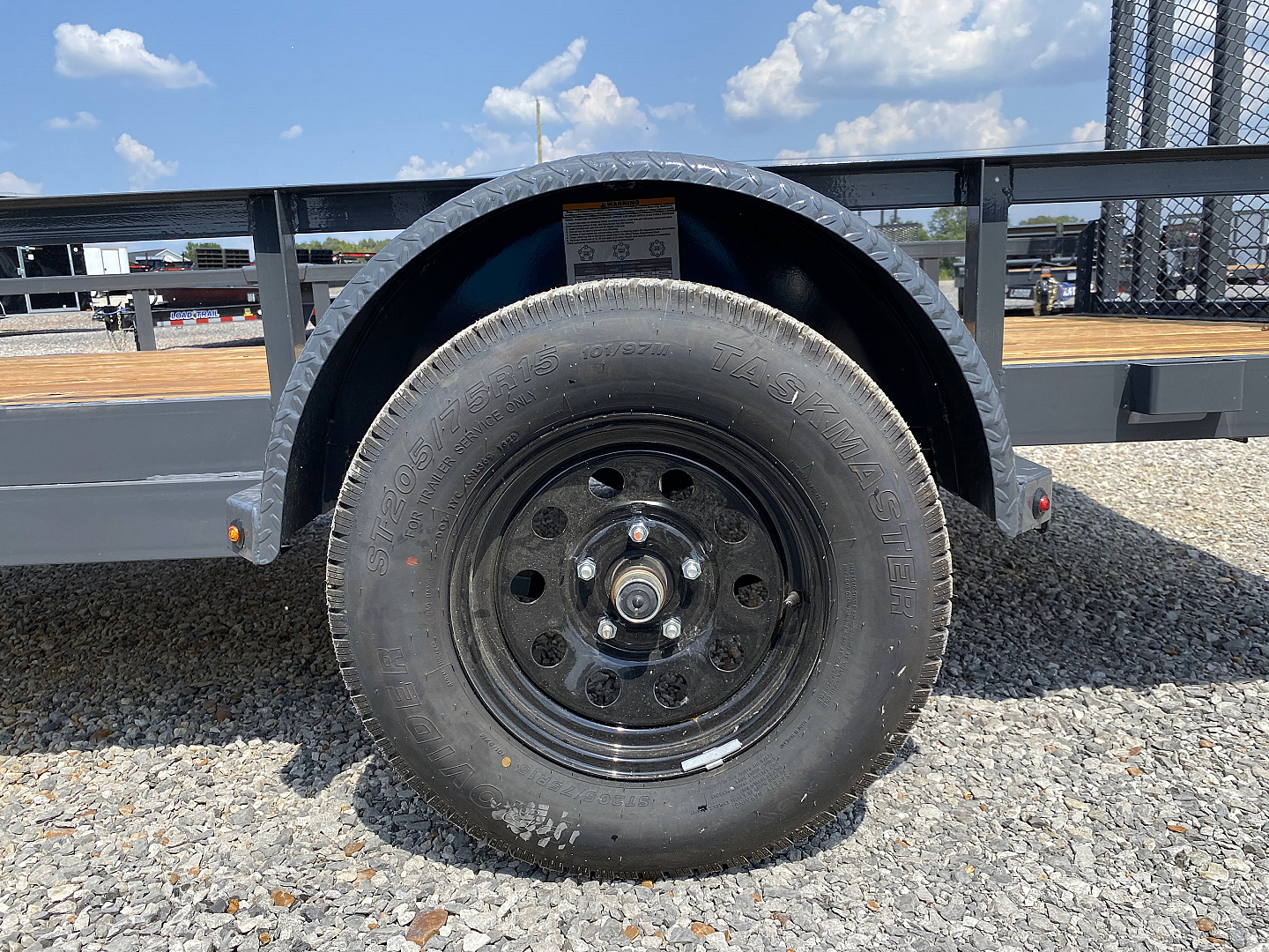 New 2026 Lamar 77"X12' 3K Utility Trailer