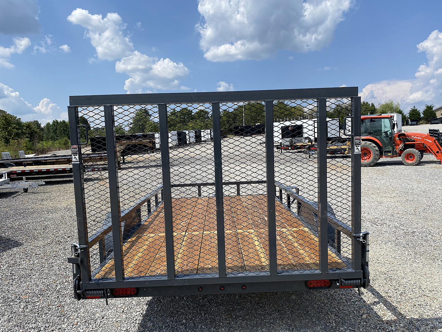 New 2026 Lamar 77"X12' 3K Utility Trailer