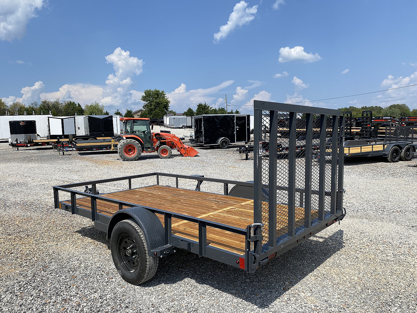 New 2026 Lamar 77"X12' 3K Utility Trailer