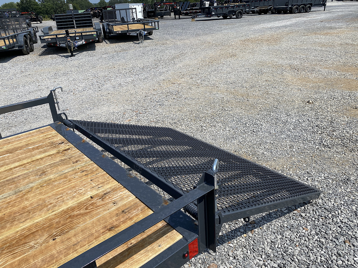 New 2026 Lamar 77"X12' 3K Utility Trailer