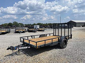 New 2026 Lamar 77"X12' 3K Utility Trailer