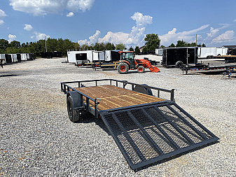New 2026 Lamar 77"X12' 3K Utility Trailer