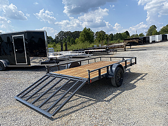 New 2026 Lamar 77"X12' 3K Utility Trailer