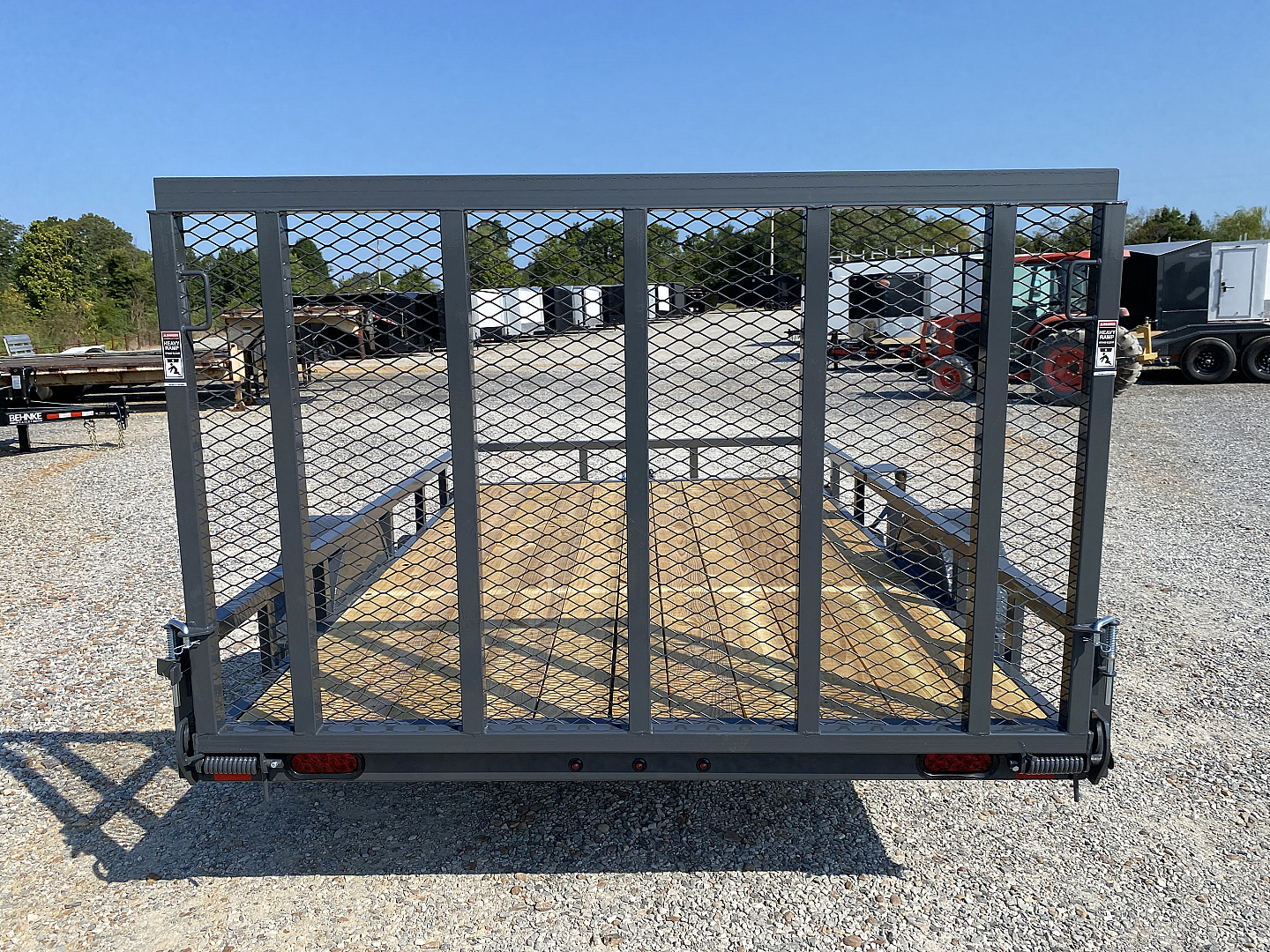 New 2026 Lamar 83"X12' 3K Utility Trailer
