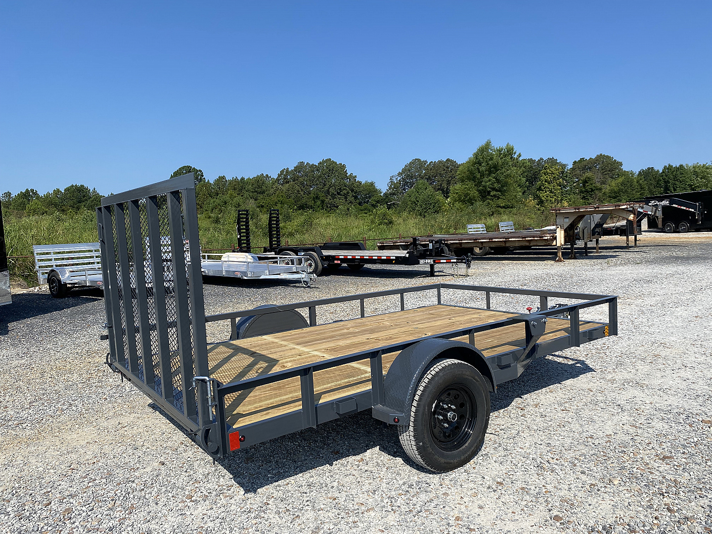New 2026 Lamar 83"X12' 3K Utility Trailer