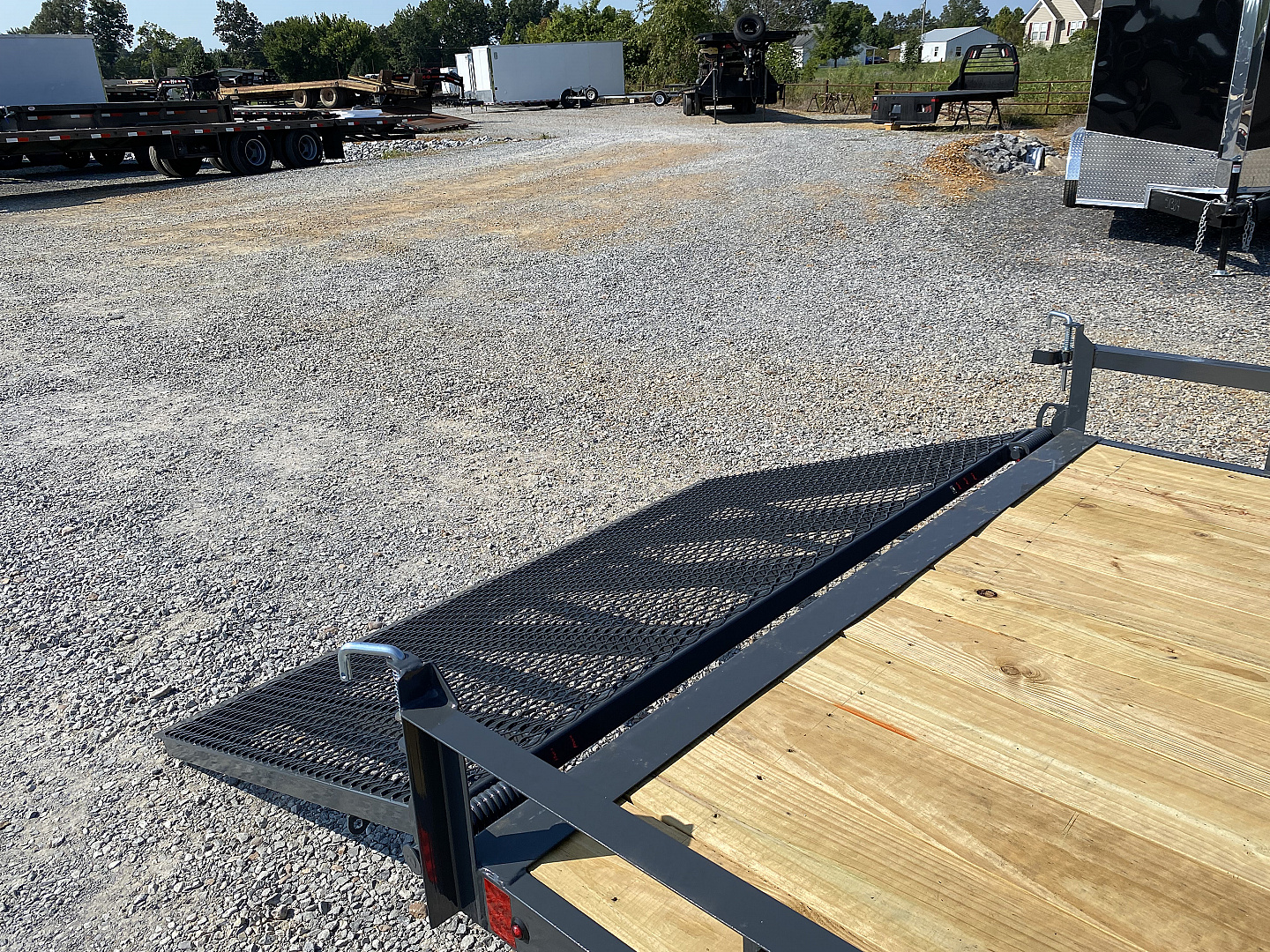 New 2026 Lamar 83"X12' 3K Utility Trailer