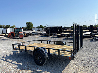 New 2026 Lamar 83"X12' 3K Utility Trailer