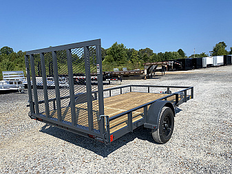 New 2026 Lamar 83"X12' 3K Utility Trailer
