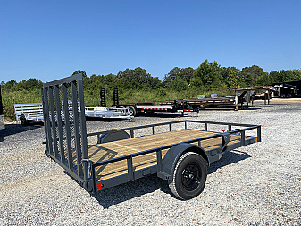 New 2026 Lamar 83"X12' 3K Utility Trailer