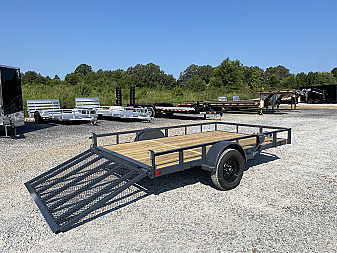 New 2026 Lamar 83"X12' 3K Utility Trailer