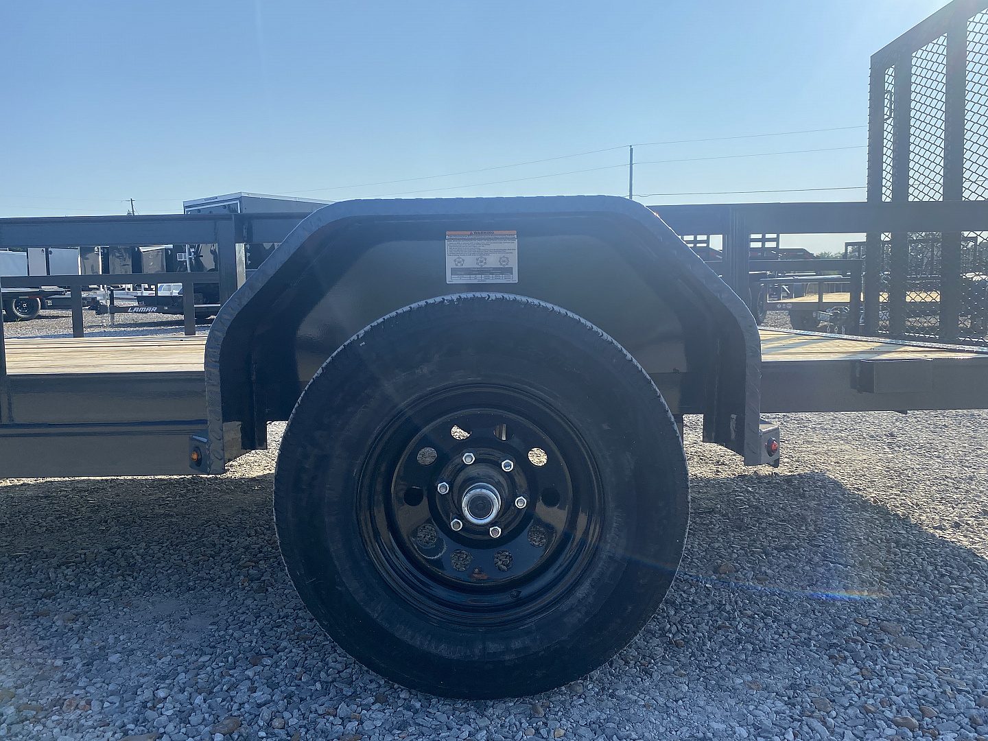 New 2026 Lamar 83"X14' 5K Utility Trailer