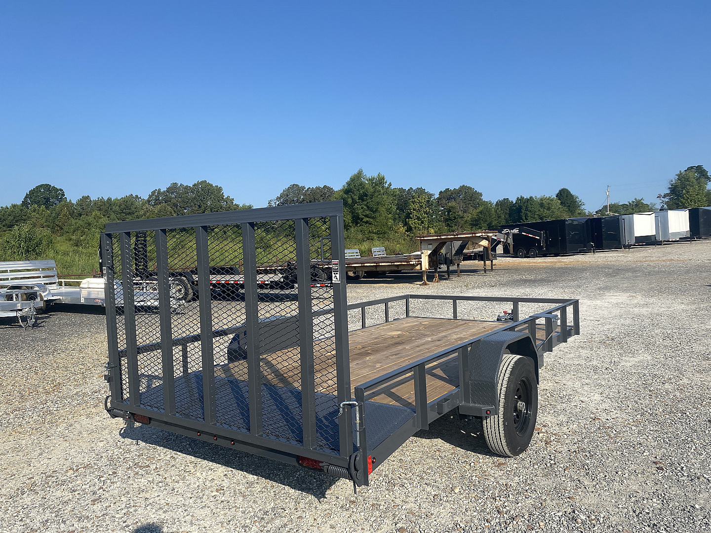 New 2026 Lamar 83"X14' 5K Utility Trailer