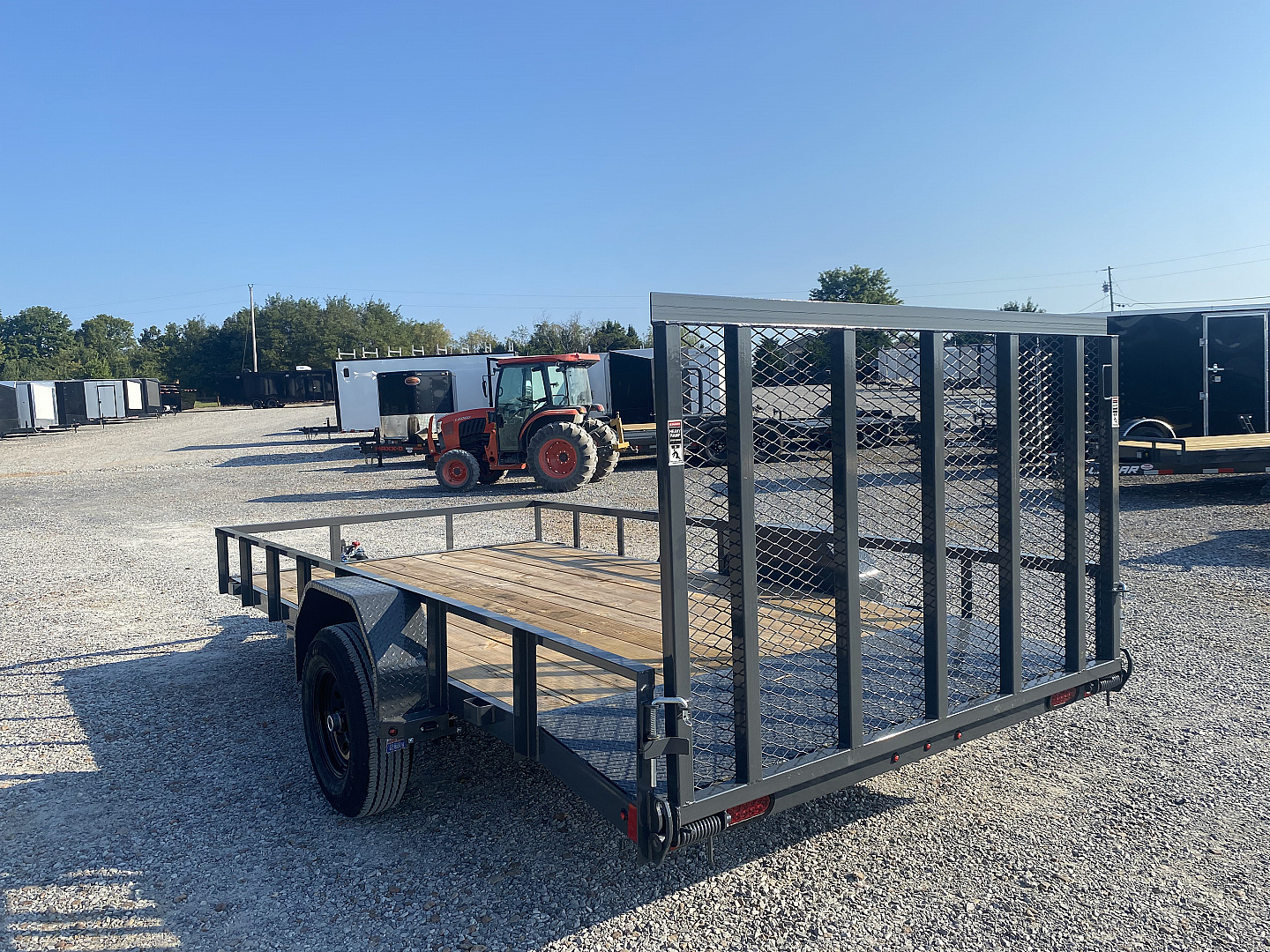 New 2026 Lamar 83"X14' 5K Utility Trailer
