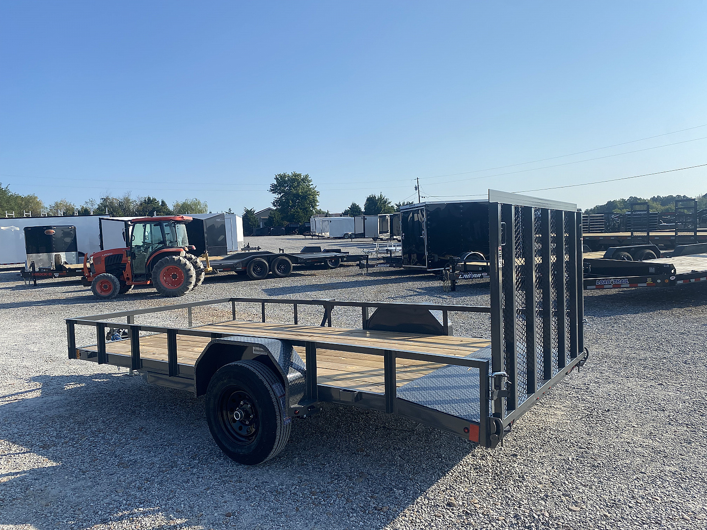 New 2026 Lamar 83"X14' 5K Utility Trailer