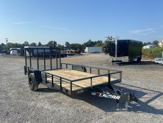 New 2026 Lamar 83 X14' 5K Utility Trailer