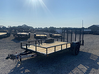New 2026 Lamar 83"X14' 5K Utility Trailer