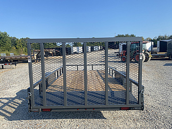 New 2026 Lamar 83"X14' 5K Utility Trailer