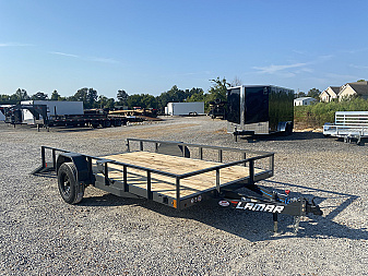 New 2026 Lamar 83"X14' 5K Utility Trailer