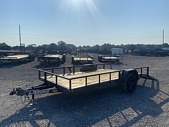 New 2026 Lamar 83"X14' 5K Utility Trailer