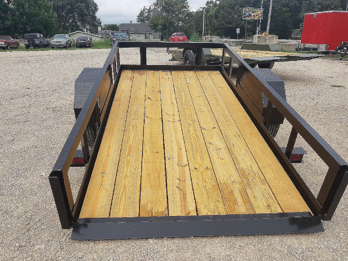 New 2026 MEB 5x10 Tilt Manlift Tilt Trailer