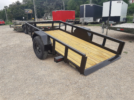 New 2026 MEB 5x10 Tilt Manlift Tilt Trailer