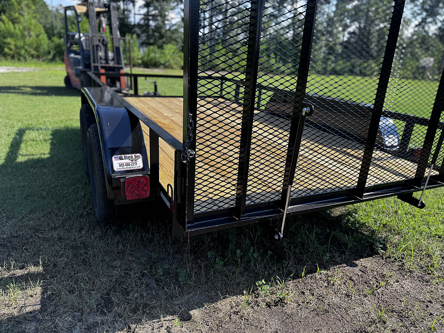 New Clays 76"x12' 7K Tandem Axle Utility Trailer