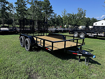 New Clays 76 x12' 7K Tandem Axle Utility Trailer