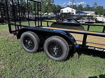 New Clays 76"x12' 7K Tandem Axle Utility Trailer