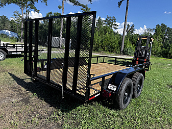 New Clays 76"x12' 7K Tandem Axle Utility Trailer