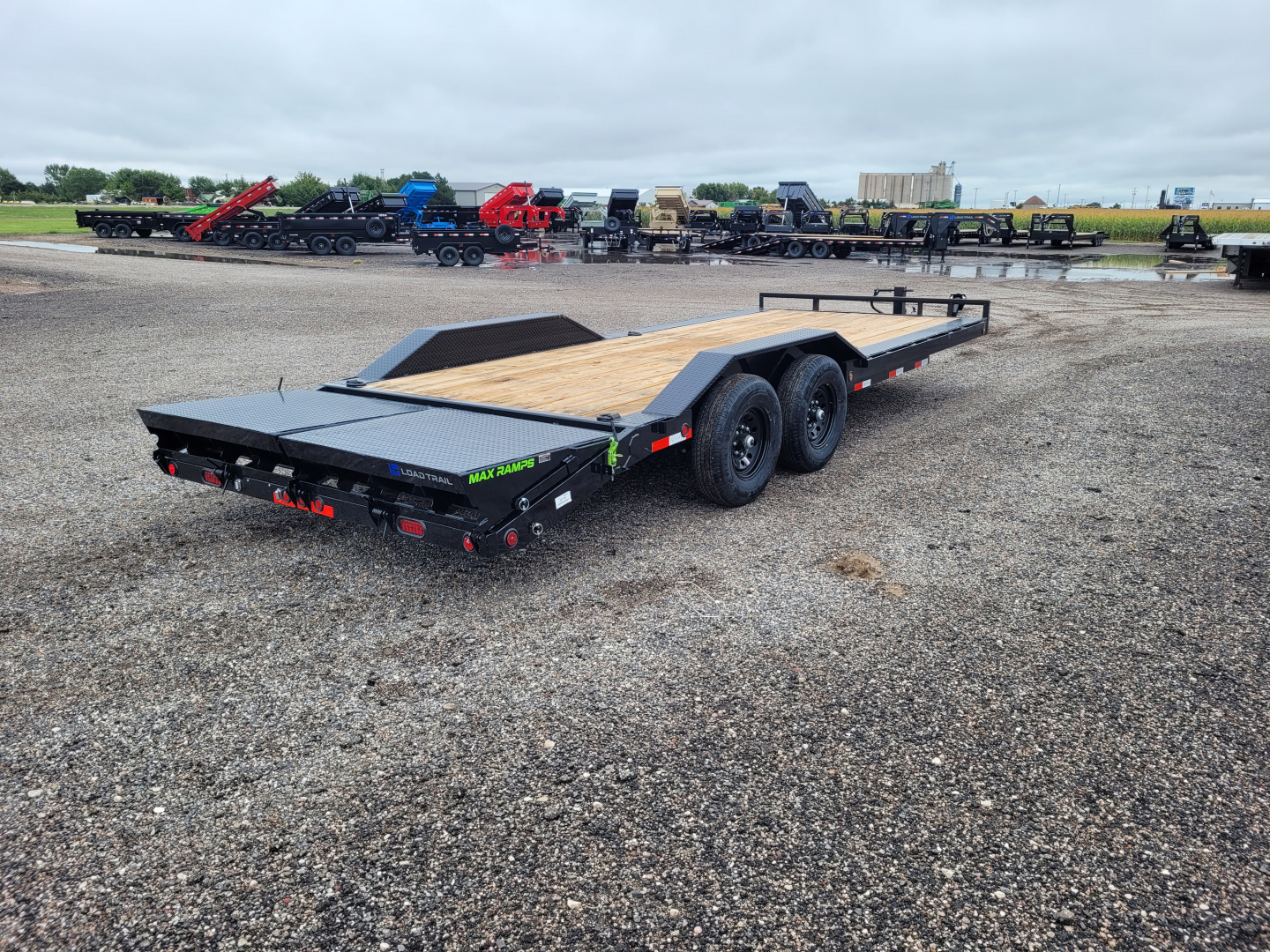 New 2026 Load Trail 102"x22' Carhauler Trailer W/Max Ramps