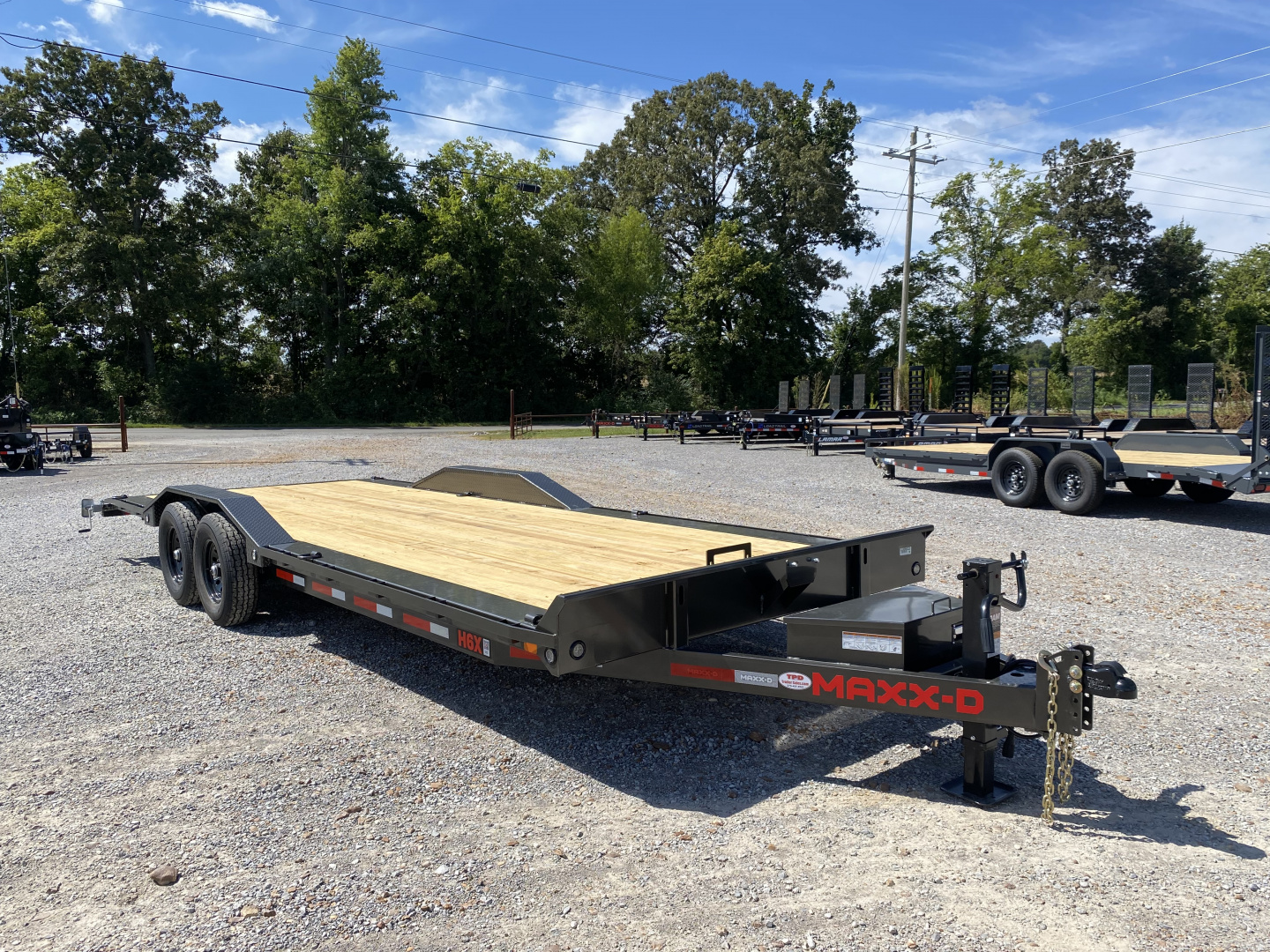 New 2026 MAXXD 102"X24' 15k Equipment Trailer