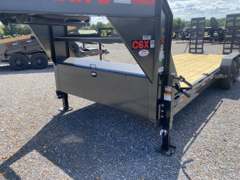 New 2026 MAXXD 83"x22' 15.6k Gooseneck Equipment Trailer