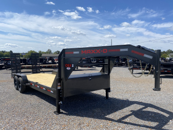 New 2026 MAXXD 83"x22' 15.6k Gooseneck Equipment Trailer