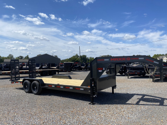 New 2026 MAXXD 83"x22' 15.6k Gooseneck Equipment Trailer