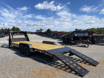 New 2026 MAXXD 83"x22' 15.6k Gooseneck Equipment Trailer