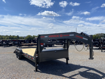New 2026 MAXXD 83"x22' 15.6k Gooseneck Equipment Trailer