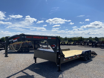 New 2026 MAXXD 83"x22' 15.6k Gooseneck Equipment Trailer