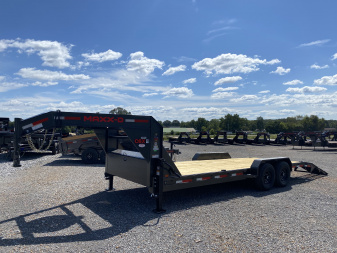 New 2026 MAXXD 83"x22' 15.6k Gooseneck Equipment Trailer