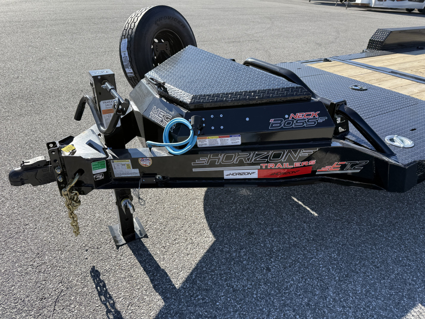 New 2026 Horizon Trailers ETZ 22'X83" TILT-8K AXLES Equipment Trailer