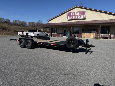 New 2026 Horizon Trailers ETZ 22'X83  TILT-8K AXLES Equipment Trailer
