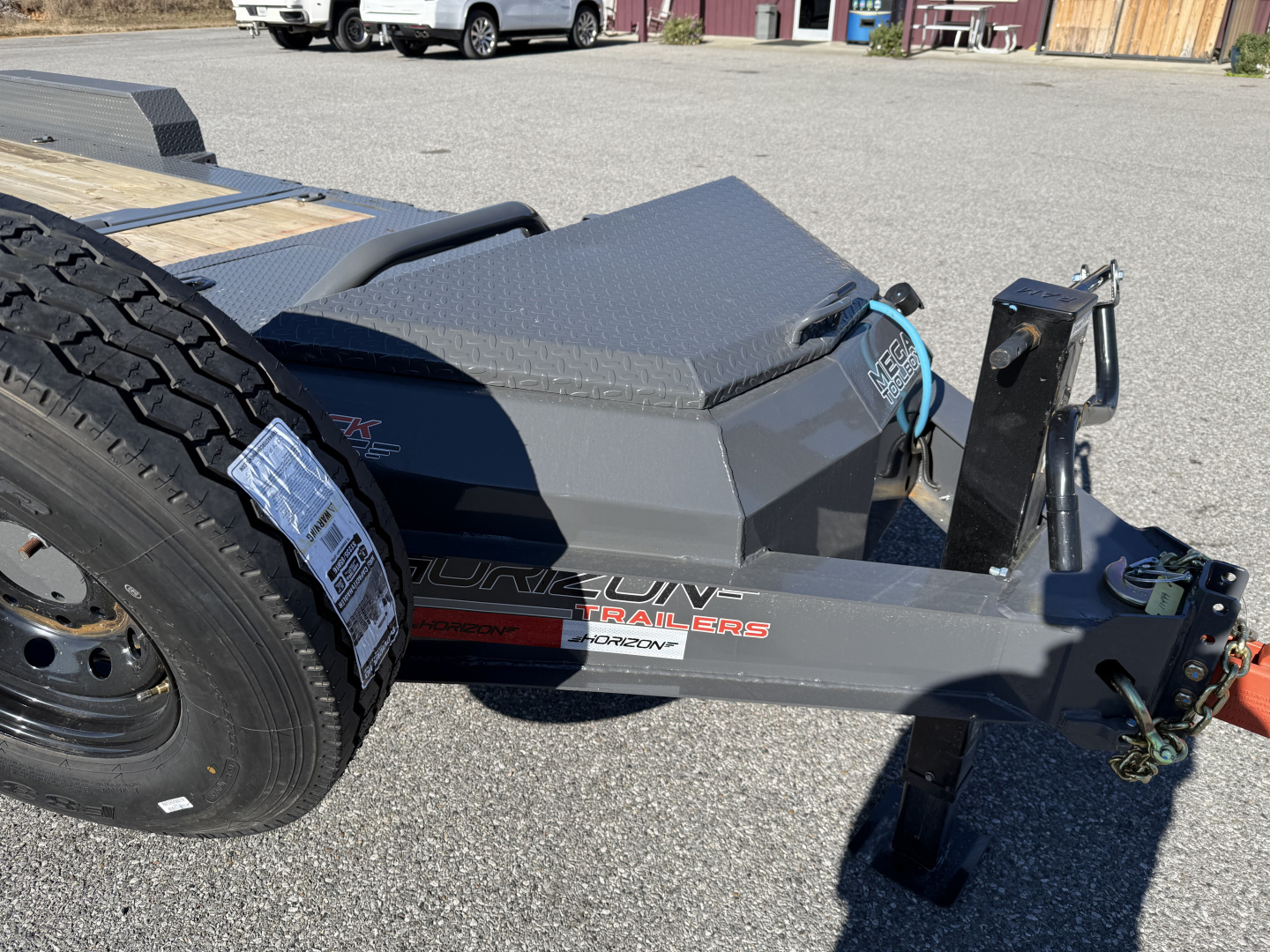 New 2026 Horizon Trailers ETZ 22'X83" TILT-8K AXLES Equipment Trailer