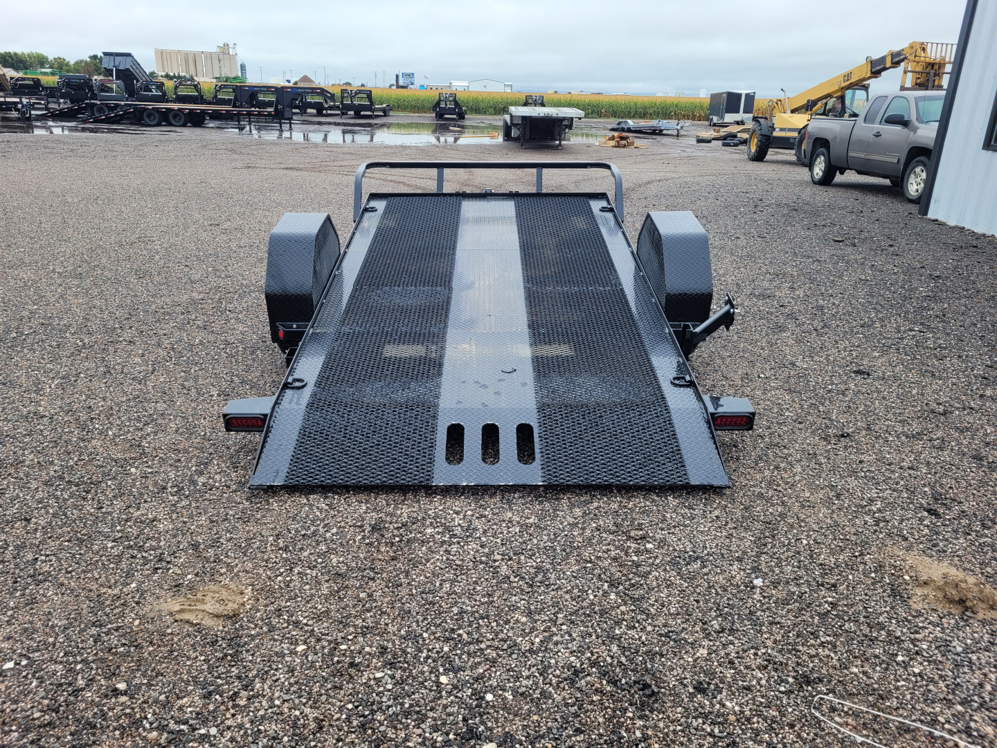 New 2026 Load Trail 77"x12' Scissor Lift Tilt Trailer