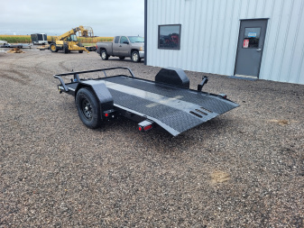 New 2026 Load Trail 77"x12' Scissor Lift Tilt Trailer